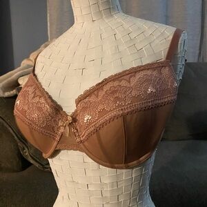 Adore Me Padded Blush Lace Bra